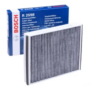 Bosch Pollen Filter FORD,VOLVO 1 987 432 598 1253220,1315687,1452344 Cabin Filter,Cabin Air Filter,Filter, interior air 1494697,1709013,17090131