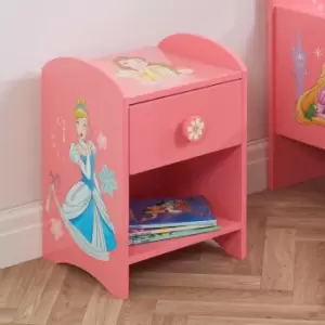 Disney Princess Bedside Table Blue