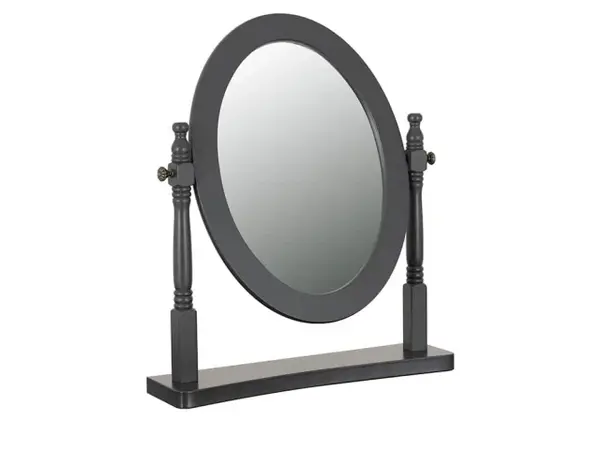 Seconique Contessa Grey Wooden Dressing Table Mirror