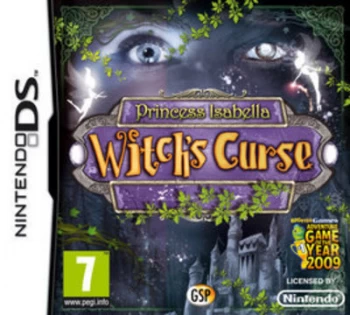 Princess Isabella A Witchs Curse Nintendo DS Game