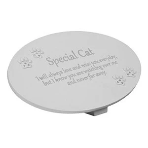 Thoughts of You Resin Memorial Plaque - Cat