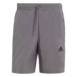 adidas AEROREADY Essentials Chelsea 3-Stripes Shorts Mens - Grey Five / Black