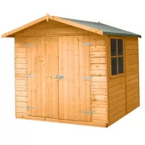 Shire Alderney 7ft x 7ft Wooden Apex Garden Shed