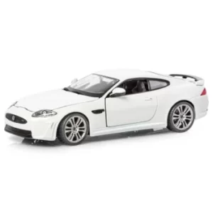 Jaguar XKR-S 1:24 Diecast Model (White)