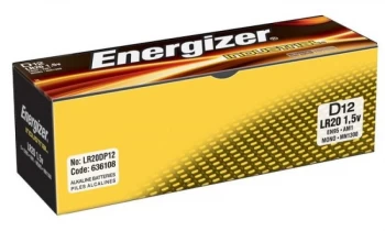 Energizer Industrial Battery C/LR14 Pack of 12 636107