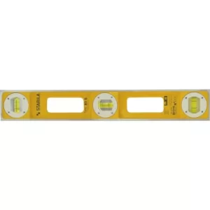 83S/40" 3-Vial Yellow Die-cast Level