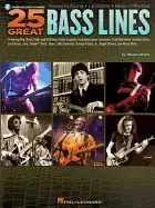 25 great bass lines transcriptions lessons bios photos