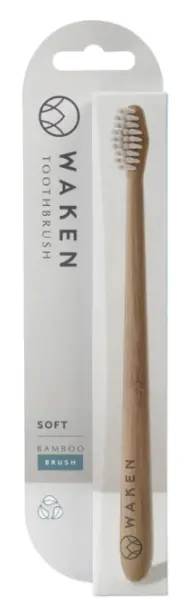 Waken Bamboo White Toothbrush