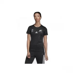 Adidas All Blacks Rugby World Cup Jersey Womens S