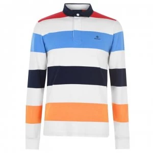 Gant Gant Block Rugger Polo Shirt - Eggshell 113