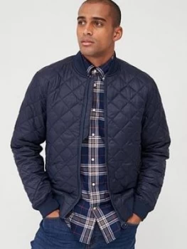 Barbour Gabble Quilt Jacket - Navy