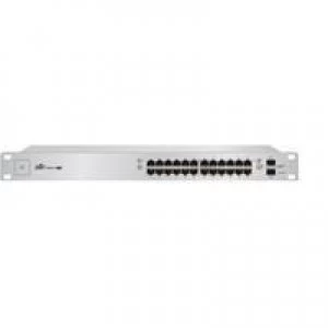 Ubiquiti Networks UniFi US-24-250W network switch Managed Gigabit Ethernet (10/100/1000) Silver 1U Power over Ethernet (PoE)