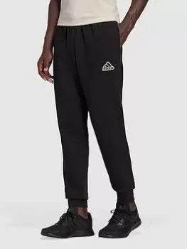 adidas Essentials Feel Cozy Pants, Black, Size S, Men