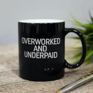 Overworked & Underpaid Mug