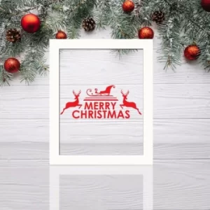 SEFNOEL-010 Multicolor Decorative Framed Plexiglass Painting