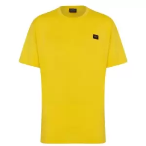 Paul And Shark Basic Crew Neck T Shirt - Yellow