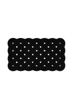 Trellis Rubber Scraper Doormat 40 x 70 cm