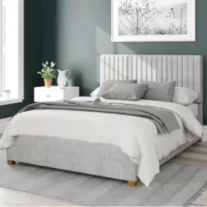 Grant Pure Pastel Cotton Ottoman Bed Grey