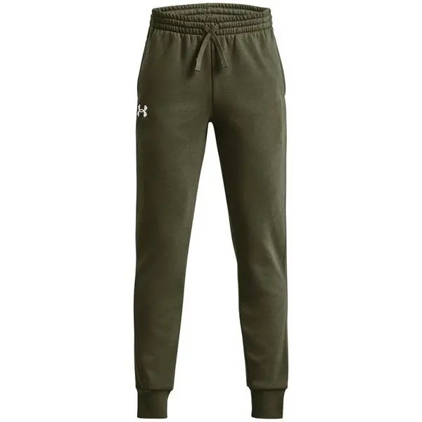 Under Armour Logo Fleece Jogging Pants Junior Boys - Green 13 - 14 Years