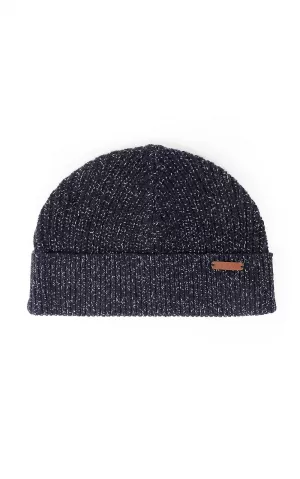 Ted Baker Hathat Knitted Beanie Hat - Navy, Men