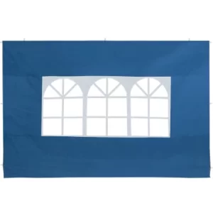 Gazebo Side Panel 2Pcs Set Blue 3x2m