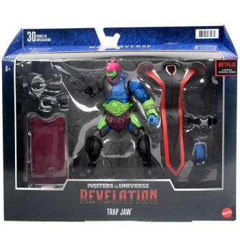 Mattel Masters of the Universe: Revelation Masterverse Deluxe Action Figure - Trap Jaw