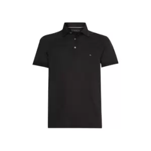 Tommy Hilfiger Essential Dress Casual Slim Polo - Black