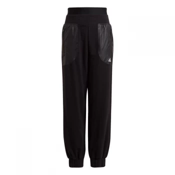 adidas UP Poly Pant Junior Girls - Black/White