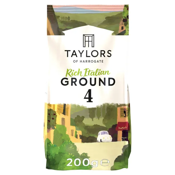 Taylors of Harrogate Rich Italian Ground Coffee 200g