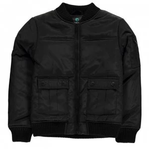 Firetrap Bomber Jacket Junior Boys - Black