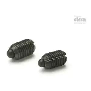 ELESA Bolt spring plunger-GN 615.1-M12-BS