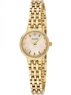 Accurist Ladies Gold Plated Bracelet Watch LB1405P