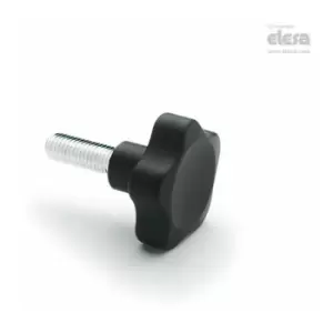 Elesa - Solid lobe knob-VC.692/50 p-M8x25