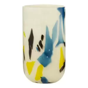 Interiors by PH Small Glass Vase - White