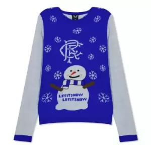 Castore FC Christmas Jumper Boys - Blue