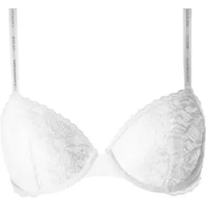 Calvin Klein CK1 Lace Demi Bra - Silver