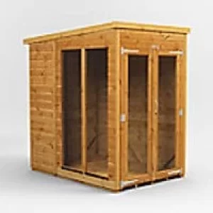 Power Garden Shed 46PPSH Golden Brown 4x6