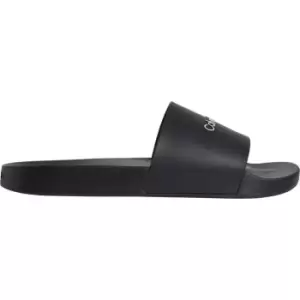 Calvin Klein Pool Logo Sliders - Black