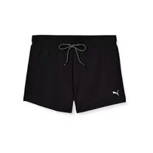 Puma Mens Short Length Swim Shorts Black XLarge