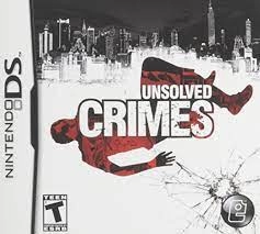 Unsolved Crimes Nintendo DS Game