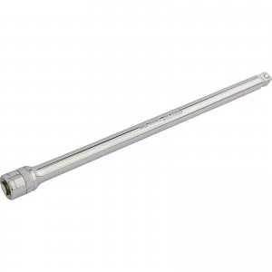 Draper 3/8" Drive Polished Chrome Wobble Socket Extension Bar 3/8" 250mm