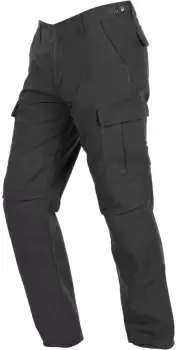Helstons Cargo Motorcycle Textile Pants, grey, Size 36, grey, Size 36