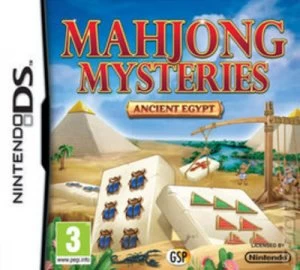 Mahjong Mysteries Ancient Egypt Nintendo DS Game