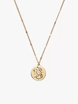 In The Stars Scorpio Pendant - Gold - One Size