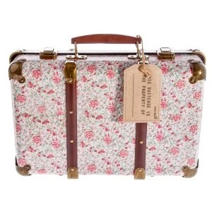 Sass & Belle Vintage Floral Roses Suitcase