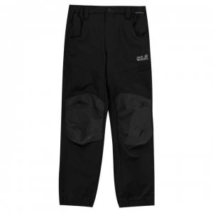 Jack Wolfskin Rascal Softshell Trousers Junior - Black