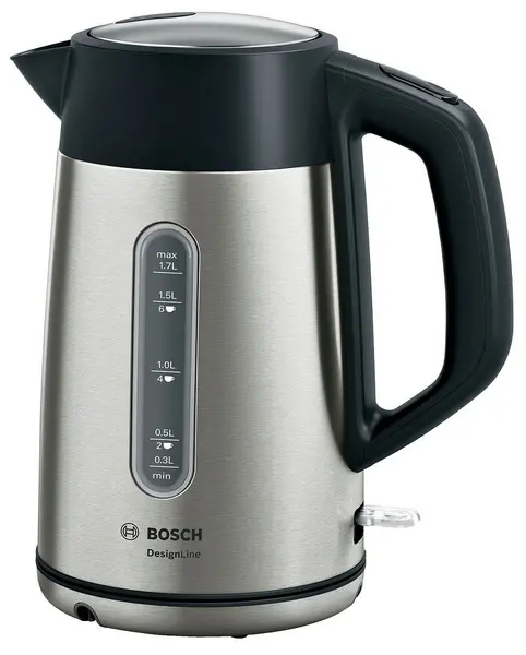 Bosch TWK4P440GB DesignLine Kettle - Stainless Steel