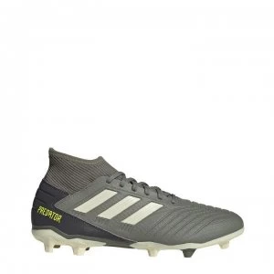 adidas Predator 19.3 Firm Ground Football Boots - LegGreen/Sand