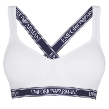 Emporio Armani Pad Bra - White