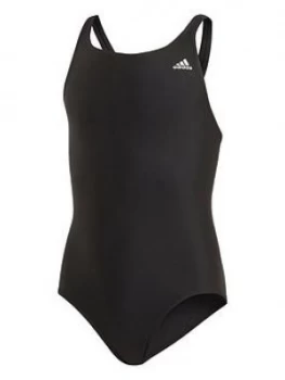 adidas Youth Swim Fit Suit - Black, Size 18-24 Months, Women